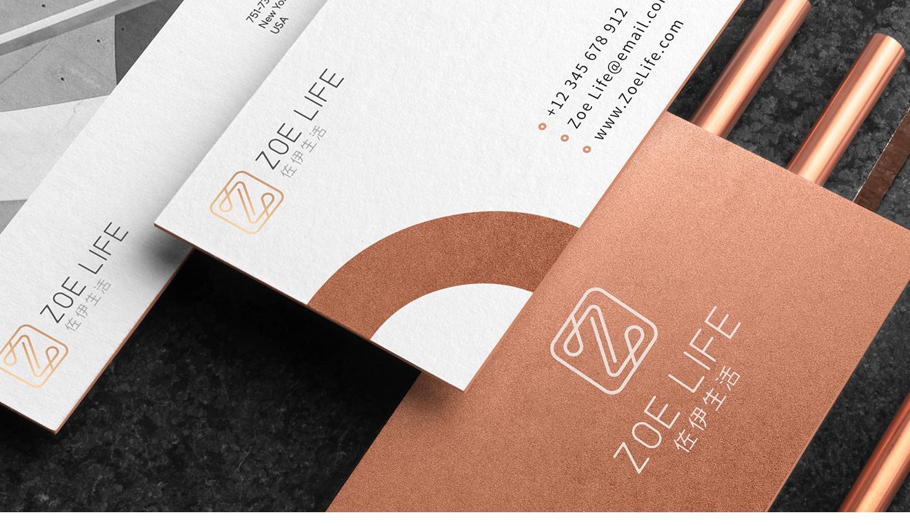 ZoeLife佐伊生活名片展現形式三